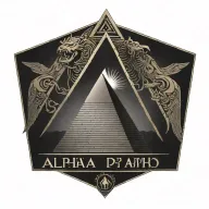 Alpha Phi Alpha Egyptian pyramid tattoo design idea