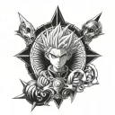 hunter x Hunter tattoo design idea