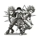hunter x Hunter tattoo design idea
