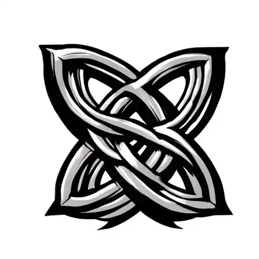 Father Son Celtic Knot tattoo design idea