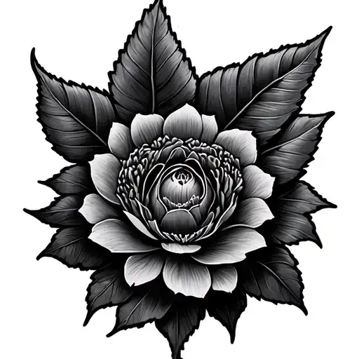 Tooled Leather tattoo design idea