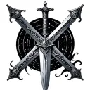 Claymore Sword tattoo design idea
