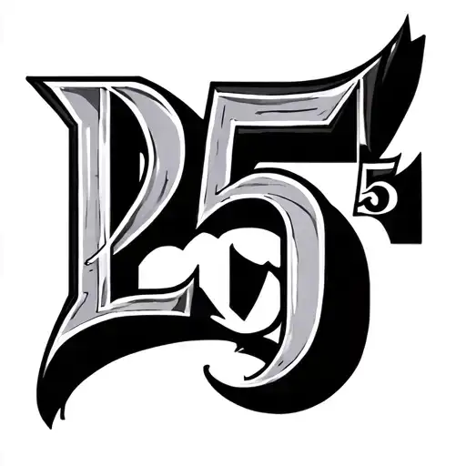 1985 Roman Numerals tattoo design idea