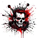 King of underworld tattoo design idea