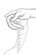 fore arm texts going down vertically inside tattoo design idea