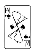 playing cards tattoo design idea