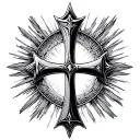 Templar Cross tattoo design idea