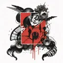 Dominican Republic tattoo design idea