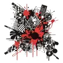 Dominican Republic tattoo design idea