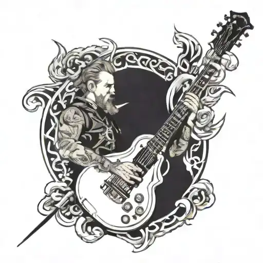 metallica james hetfield tattoo design idea