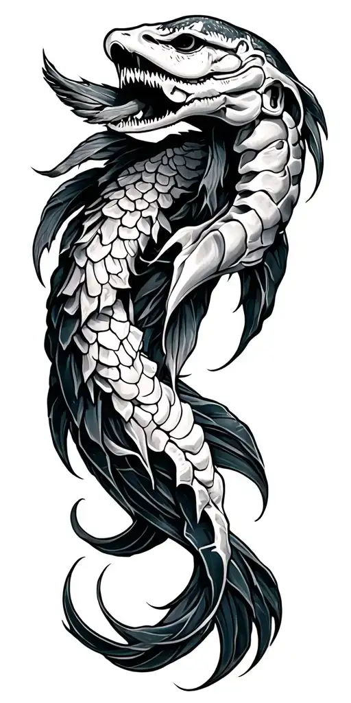 Pices Cancer Tarus tattoo design idea