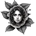 Abuse Survivor tattoo design idea