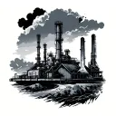 Refinery tattoo design idea