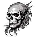 Tooled Leather tattoo design idea