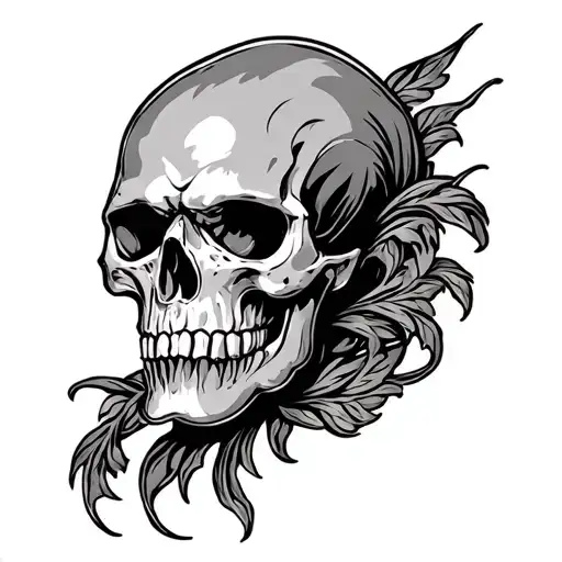 Tooled Leather tattoo design idea