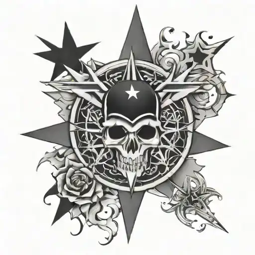 trapstar tattoo design idea