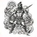 7 September 1984, Bucharest, water, warriors tattoo design idea