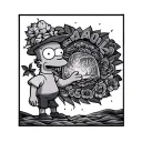 Simpson tattoo design idea