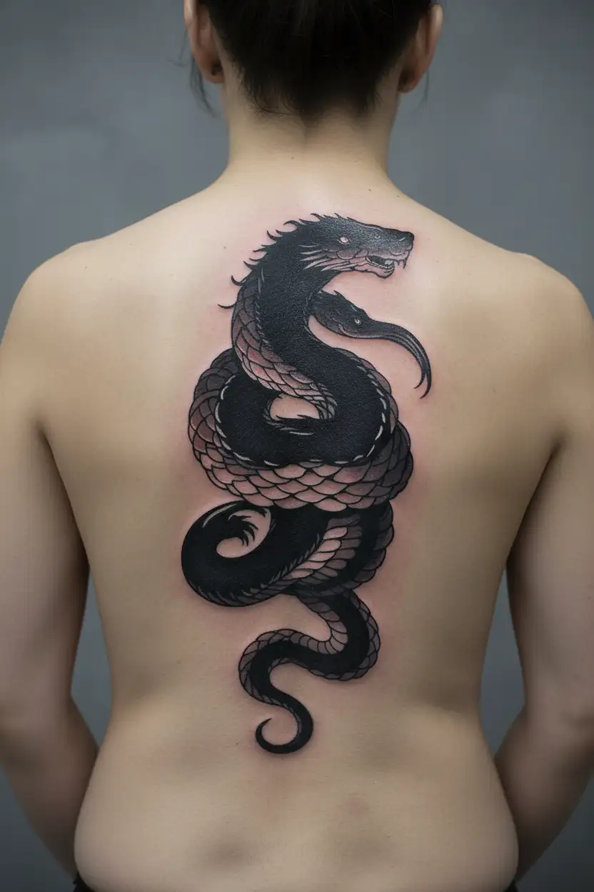 virgo and year of the snake on biceps tattoo only tattoo design idea