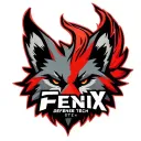 "Fenix Defense Tech" "Fenix Defense Tech" War Style Fox Head with Phoenix Body with strength logo tattoo design idea