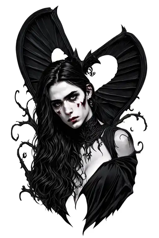 Vampire Diaries tattoo design idea