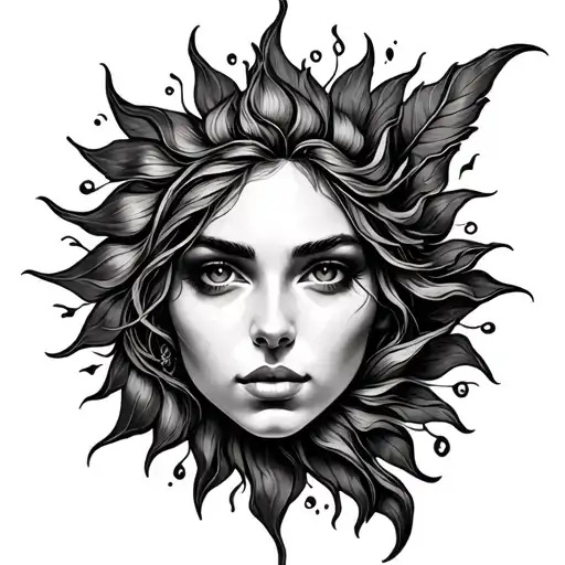Create three unique concept tattoo designs that visually evoke the meaning of “apricity” — the warmth of the sun on a co tattoo design idea