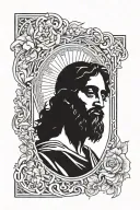 saint jude tattoo design idea