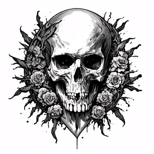 Purgatory tattoo design idea