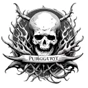 Purgatory tattoo design idea