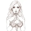 sissy Chastity tattoo design idea