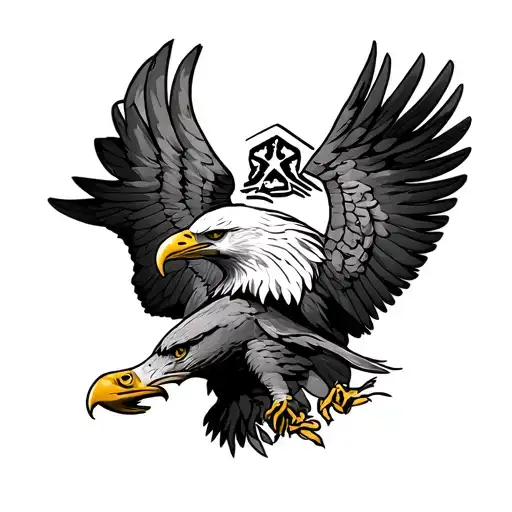 Eagle Scout tattoo design idea