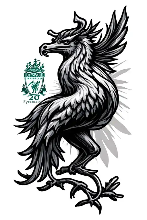 Liverpool shirt Number 20 tattoo design idea
