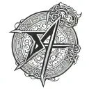 Bind Rune tattoo design idea