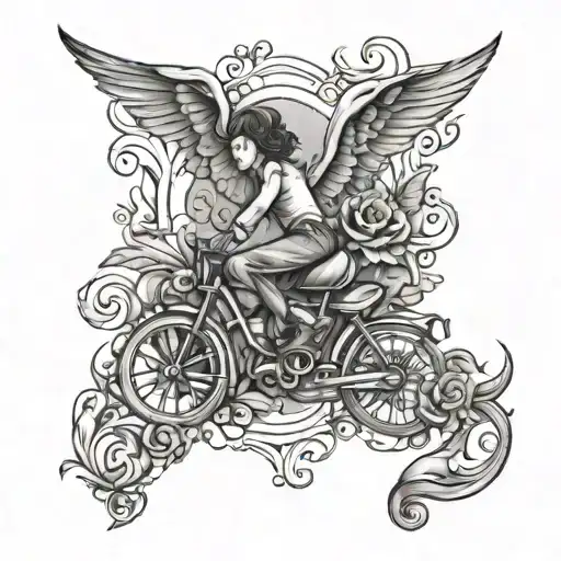 keep going tattoo design idea