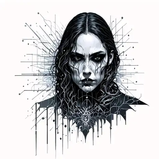 "Everything passes" Matrix tattoo design idea