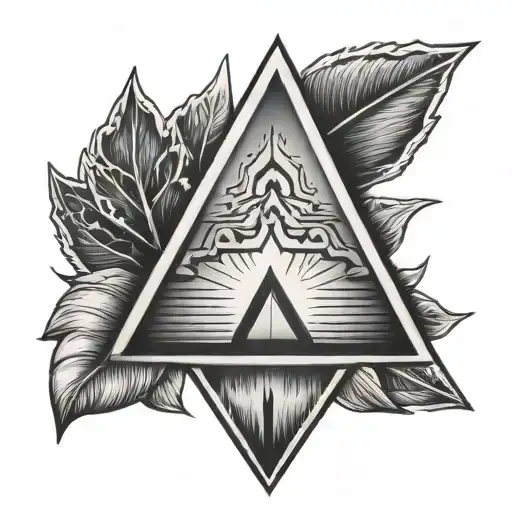 arrowhead tattoo design idea