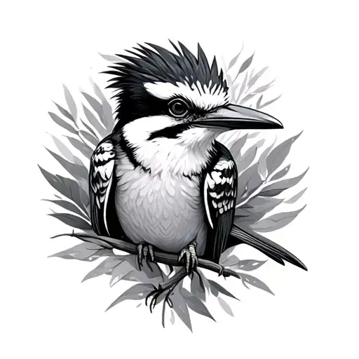 Kookaburra tattoo design idea