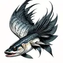 Pike tattoo design idea