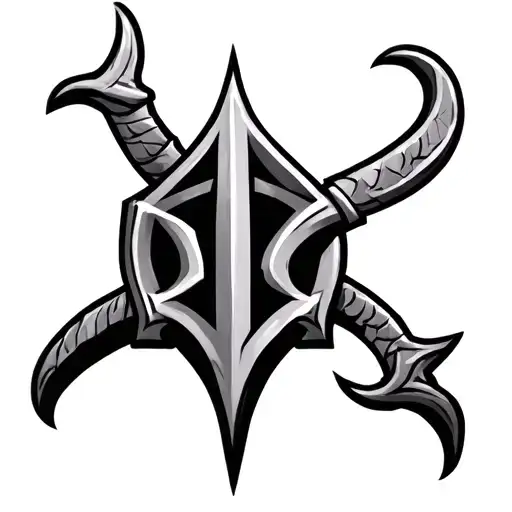 Viking Rune Tyr tattoo design idea