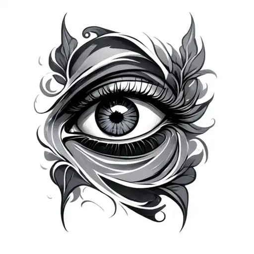 Odins Eye tattoo design idea