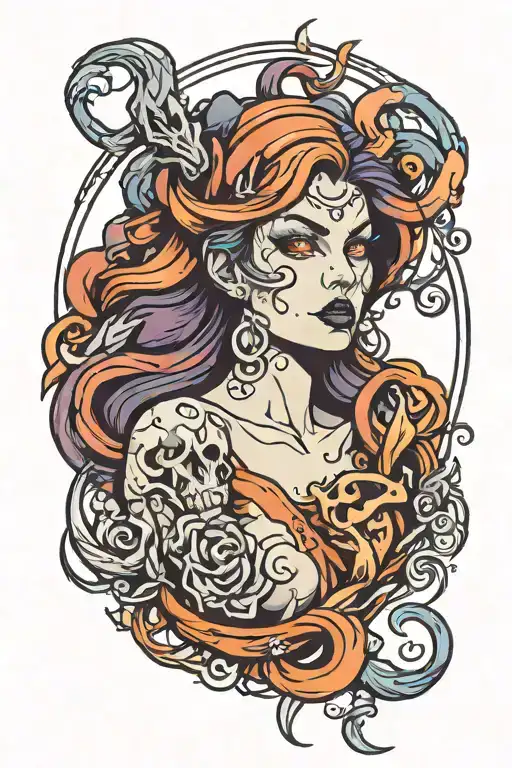 lilith tattoo tattoo design idea