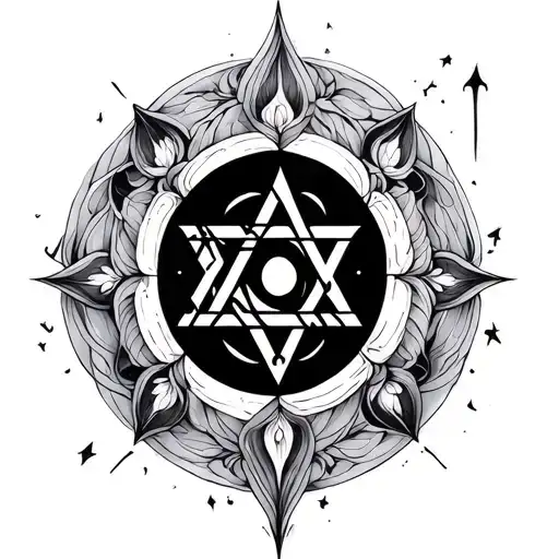 Kabbalah tattoo design idea
