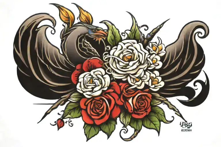 loyalty out values everything tattoo design idea