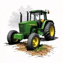 John Deere tattoo design idea