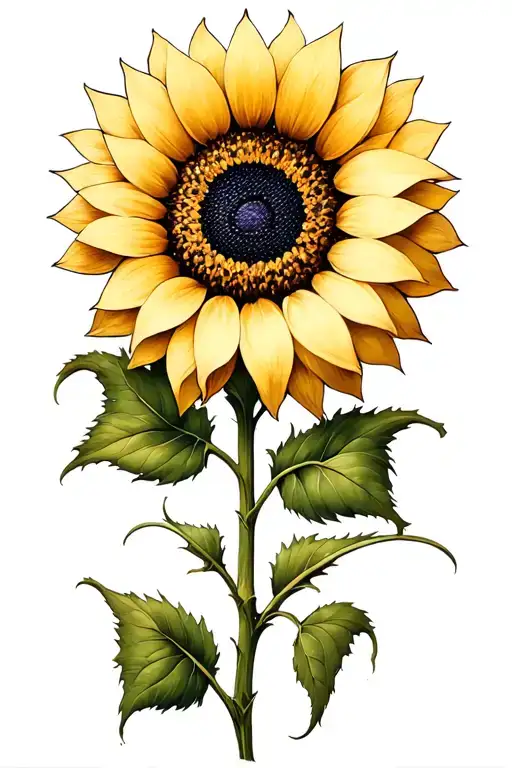 paw print sunflower tattoo tattoo design idea