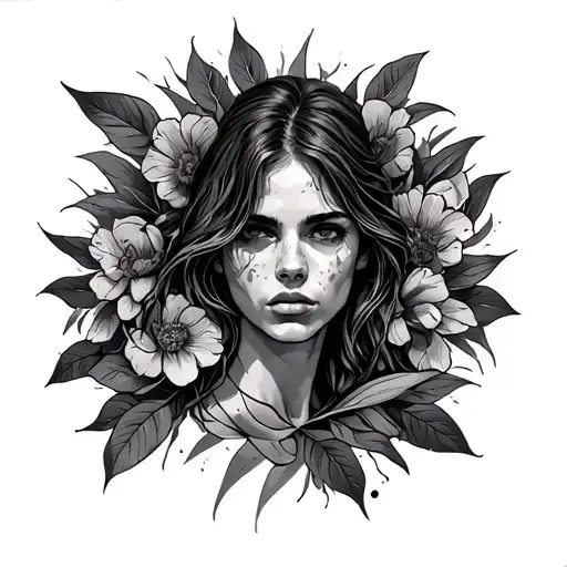 Survivor Of Abuse tattoo design idea