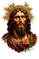 saint Joseph tattoo design idea