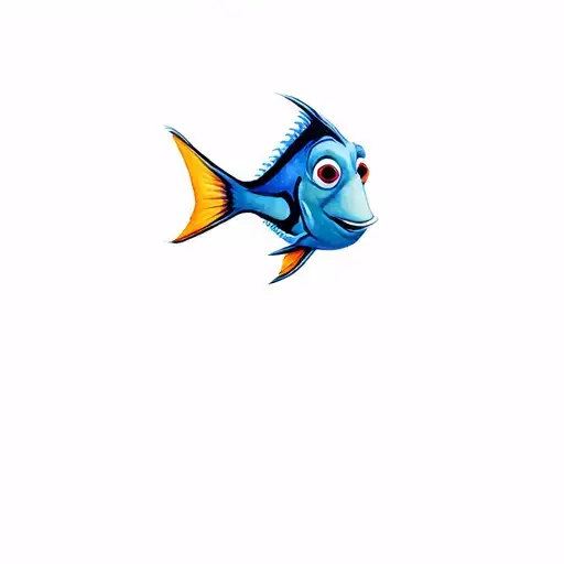 dory tattoo design idea
