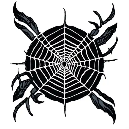spider web hand tattoo tattoo design idea