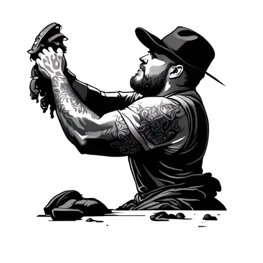 Luke Combs tattoo design idea